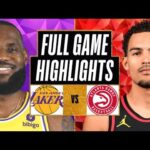 Los Angeles Lakers vs Atlanta Hawks FULL GAME Highlights | Jan 30 | 2024 NBA Regular Season