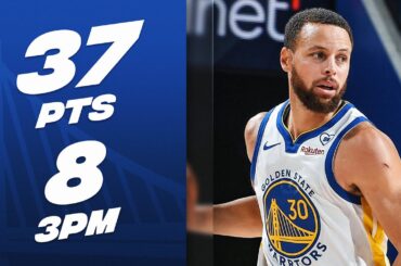 Stephen Curry (37 PTS) CATCHES FIRE In Warriors Win! 🔥| January 30, 2024