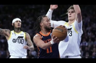 Utah Jazz vs New York Knicks - Full Game Highlights | January 30, 2023-24 NBA Season