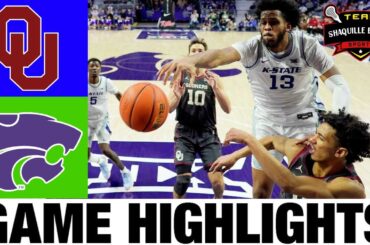 #23 Oklahoma vs Kansas State Highlights | NCAA Men's Basketball | 2024 College Basketball