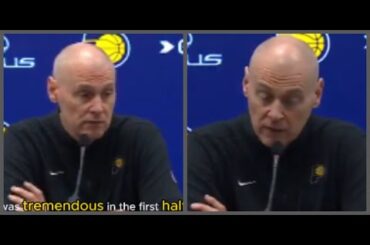 Rick Carlisle speaks on the physical game between the Indiana Pacers and Memphis Grizzlies game!!