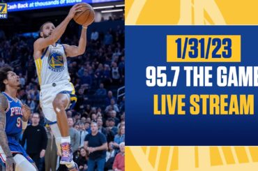 Steph Curry Dazzles For The Warriors With The 49ers In Attendance | 95.7 The Game Live Stream