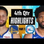 Golden State Warriors vs Philadelphia 76ers 4th Qtr - PART 2 Highlights | Jan 30 | 2024 NBA Season