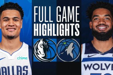 MAVERICKS at TIMBERWOLVES | FULL GAME HIGHLIGHTS | January 31, 2024