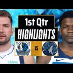 Dallas Mavericks vs Minnesota Timberwolves Full Highlights 1st Qtr | Jan 31| 2024 NBA Regular Season