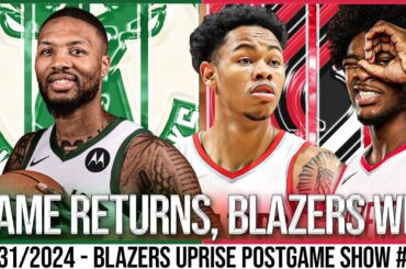 Portland Trail Blazers vs Milwaukee Bucks Recap | Blazers Uprise Postgame Show