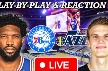 Philadelphia Sixers vs Utah Jazz Live Play-By-Play & Reaction