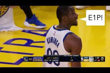 Explain: Jonathan Kuminga punishes traps on Steph Curry vs Sixers