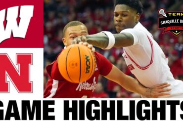 #6 Wisconsin vs Nebraska Highlights | NCAA Men's Basketball | 2024 College Basketball