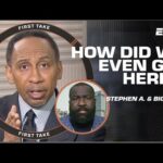 Stephen A. & Kendrick Perkins RESPOND to Damian Lillard or KD debate + 65-game rule! | First Take