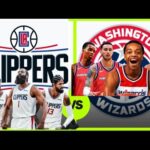 CLIPPERS VS WASHINGTON WIZARDS LIVE SCORE | NBA SEASON 2023 |