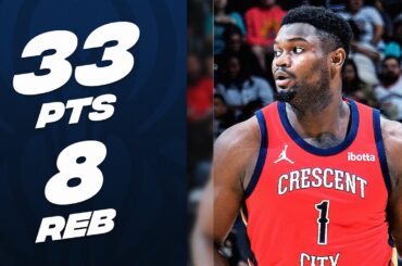 Zion Williamson's CLUTCH 33-PT Performance In Pelicans W! 🔥| February 2, 2024