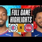 LA Clippers vs Detroit Pistons FULL GAME Highlights | Feb 2 | 2024 NBA Regular Season