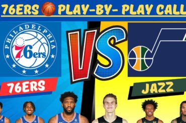 Philadelphia 76ers @ Utah Jazz LIVE PLAY-BY-PLAY (02-01-24) #jazz #76ers #sixers #nba