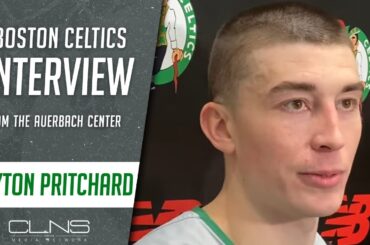 Payton Pritchard Previews Marcus Smart Return to Boston | Celtics Practice Interview