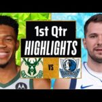 Milwaukee Bucks vs Dallas Mavericks Full Highlights 1st Qtr | Feb 3 | 2024 NBA Regular Season