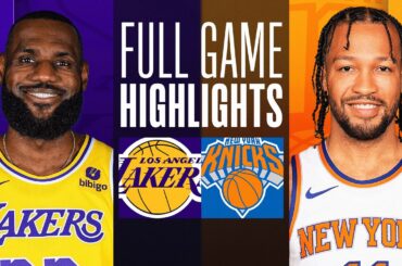 LAKERS at KNICKS | FULL GAME HIGHLIGHTS | February 3, 2024