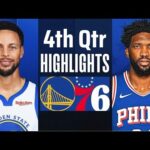 Golden State Warriors vs. Philadelphia 76ers 4th Qtr Full Highlights | Jan. 30 | NBA Highlights 2024