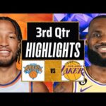 Los Angeles Lakers vs NY Knicks Full Highlights 3rd QTR | Feb 3 | 2024 NBA Regular Season