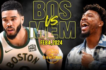 Boston Celtics vs Memphis Grizzlies Full Game Highlights | February 4, 2024 | FreeDawkins