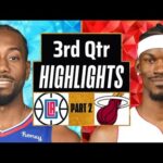 LA Clippers vs Miami Heat 3rd QTR - PART 2 Highlights | Feb 4 | 2024 NBA Regular Season