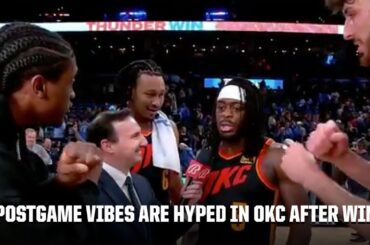 Lu Dort & Chet Holmgren prove the VIBES ARE HYPE in OKC as Thunder win in 2OT 🔥 | NBA on ESPN