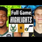 Milwaukee Bucks vs Utah Jazz Full Game Highlights | Feb 4 | 2024 NBA Regular Season