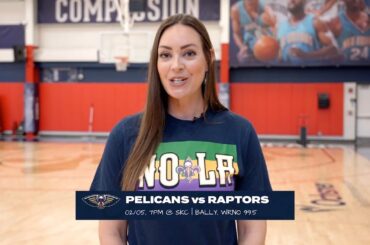 Pelicans vs. Raptors Pregame Report 2/5/2024