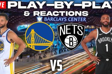 Golden State Warriors vs Brooklyn Nets | Live Play-By-Play & Reactions