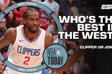 Who is the MOST IMPORTANT PLAYER in the Western Conference? 🤔  Kawhi, PG or Jokic? | NBA Today