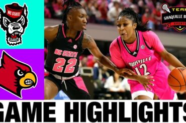 #3 NC State vs #15 Louisville Highlights | NCAA Women's Basketball | 2024 College Basketball