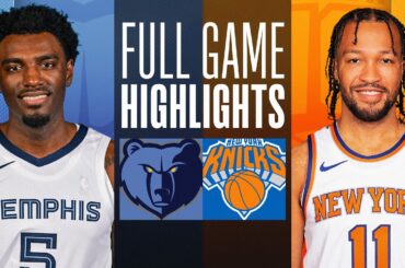 GRIZZLIES at KNICKS | FULL GAME HIGHLIGHTS | February 6, 2024