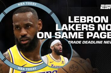 Are LeBron & the Lakers ON THE SAME PAGE heading into the NBA Trade Deadline? 👀 | NBA Today