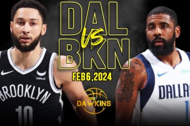 Dallas Mavericks vs Brooklyn Nets Full Game Highlights | February 6, 2024 | FreeDawkins