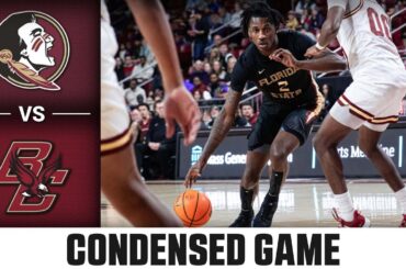 Florida State vs. Boston College Condensed Game | 2023-24 ACC Men's Basketball