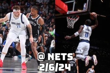 Dallas Mavericks Team Highlights vs the Nets (02.06.2024)