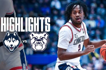 HIGHLIGHTS | #1 UConn Men's Basketball vs. Butler