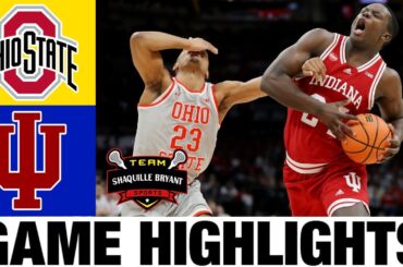 Ohio State vs Indiana Highlights | NCAA Men's Basketball | 2024 College Basketball