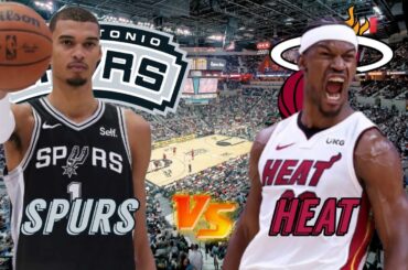 San Antonio Spurs vs Miami Heat Live Play by Play & Scoreboard