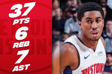 Jaden Ivey Goes Off For CAREER-HIGH 37 PTS In Pistons W! 🔥 | February 7, 2024