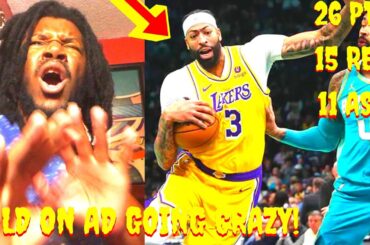 HORNETS VS LAKERS REACTION 2024 CHARLOTTE HORNETS VS LOS ANGELES LAKERS HIGHLIGHTS REACTION 2024