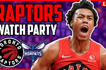 Raptors vs Hornets LIVE Watch Along | Scottie Barnes Is An ALL-STAR (Jersey Giveaway 👀)