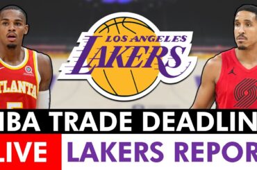 Los Angeles Lakers NBA Trade Deadline 2024 LIVE | Dejounte Murray & Bruce Brown