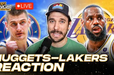 Nuggets-Lakers Reaction: LeBron James & LA fall short vs. Nikola Jokic & Denver | Hoops Tonight