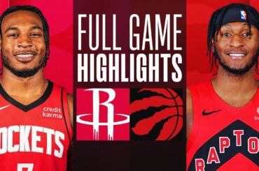 ROCKETS at RAPTORS | FULL GAME HIGHLIGHTS | February 9, 2024