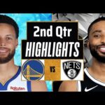 Golden State Warriors vs Brooklyn Nets Full Highlights 2nd QTR | Feb 5 | 2024 NBA Regular Season