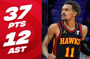 Trae Young Drops An ICY 37-PT Double-Double In Philly! 🥶 | February 9, 2024