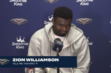 Zion Williamson talks defense, second quarter | Pelicans-Lakers Postgame 2/9/24