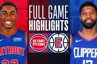 PISTONS at CLIPPERS | FULL GAME HIGHLIGHTS | February 10, 2024