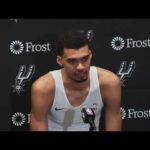 2023-24 San Antonio Spurs Season | Victor Wembanyama's Post-Game Interview 2.10.2024